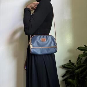 Vintage Brighton creek‎ navy shoulder bag